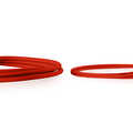 CAT 6 U-UTP slim patch cord, Cu, LSZH AWG 32/7, length 2 m, Red
