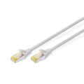 CAT 6A S-FTP patch cord, Cu, LSZH AWG 26/7, length 7 m, color grey