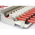 CAT 7 S-FTP installation cable, 1200 MHz Cca (EN 50575), AWG 23/1, 500 m drum, SX, orange