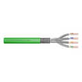 CAT 8.2 S-FTP installationcable, 2000 MHz,AWG 22/1 Dca, 500 m, drum, Green