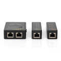 Cable tester, network, RJ45, BNC main device, remote unit, PoE tester, with case