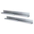 Slide rails, L shape, for 800-1000 mm depth racks adjustable 500-750 mm depth, set with 2 pieces