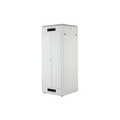 42U network cabinet, Unique, 2053x800x800 mm double steel front door, grey