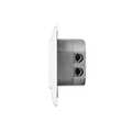 CAT 6A Class EA network outlet,shielded,2xRJ45,LSA pure white, flush mount, horizontal cable install.