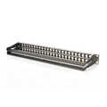 Modular Patch Panel, shielded, 48-port label field, 1U, rack mount, black RAL 9005