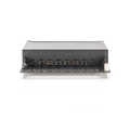 Desktop CAT 6 Patch Panel, shielded Class E, 8-port RJ45, 8P8C, LSA, black, 482x44x109