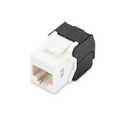 CAT 6A Keystone Jack, unshielded tool free connection