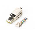 CAT 6A Field Termination Plug, STP, dust cap, TIA 568-A,B,Profinet, 1 pcs.