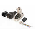 CAT 6A Field Termination Plug, STP, dust cap, TIA 568-A,B,Profinet, 1 pcs.