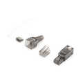 CAT 6A connector for field assembly, unshielded AWG 27/7 to 22/1, solid and stranded wire