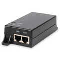 Gigabit Ethernet PoE Injector, 802.3af Power Pins:4/5(+),7/8(-), 15.4W