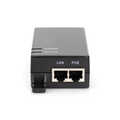 Gigabit Ethernet PoE Injector, 802.3af Power Pins:4/5(+),7/8(-), 15.4W