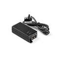 Gigabit Ethernet PoE Injector, 802.3af Power Pins:4/5(+),7/8(-), 15.4W