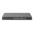 24-Port Gigabit + 2-Port Gigabit SFP Unmanaged PoE Switch