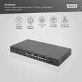 24-Port Gigabit + 2-Port Gigabit SFP Unmanaged PoE Switch