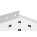 1U fixed shelf for racks from 400 mm depth 45x482x250 mm, up to 15 kg, grey (RAL 7035)