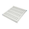 1U fixed shelf for 800 mm depth racks 43x484x508 mm, adjust. up to 700 mm depth, grey