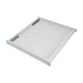 1U fixed shelf for 800 mm depth racks 43x484x508 mm, adjust. up to 700 mm depth, grey
