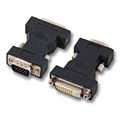 DVI adapter, DVI24+5 female / HDsub15 male