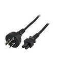 Power Cable China Type I - C5 180°, black, 1,8m