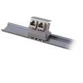 Stainless Steel DIN-Rail Adapter, for 2 Keystone