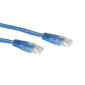 Cat5e UTP patchkabel blauw 20m