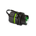 Waterproof fiber optic Duplex LC connector with dust cap