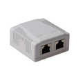 Contactdoos STP Opbouw 2x RJ45 jack