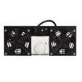 Fan unit for Canovate wall mounted cabinet, 2 fans, black