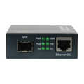 Gigabit Ethernet PoE Media Konverter, RJ45 - SFP