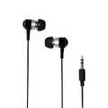 Stereo in-ear earphone, black