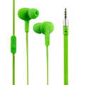 Water resistant (IPX6) Stereo In-Ear headset, green