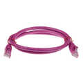 ACT Cat. 6A U/UTP PVC Snagless Patchkabel Roze 20 Meter