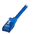 Cat.6A patchkabel 10G U/UTP LSZH Blauw 0,5m