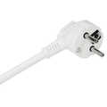 Outlet Strip, 3 safety + 6 euro sockets, w/ switch, white