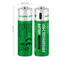 Battery, Rechargeable over USB-C, Li, AAA, 2pcs. Blister