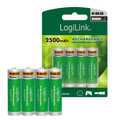 AA Ni-MH rechargeable batteries, Mignon, 1.2V, 4 pcs