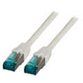 RJ45 Patch cable S/FTP, Cat. 6A, grey, 50m