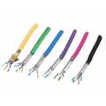 Raw cable Cat.7, S/FTP, LSZH, blue, 100m ring