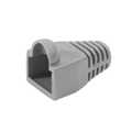 RJ45 plug strain relief boot, 5.8 mm, grey, 100 pcs.