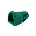 Modular RJ45 Plug Cable Boot 5.8mm, Green, 100 pcs.