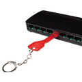 RJ45 port blocker (1x key, 10x locks)