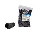 Modular RJ45 Plug Cable Boot 6.5mm BLACK, 50pcs