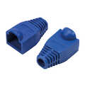 Modular RJ45 Plug Cable Boot 6.5mm blue, 50pcs
