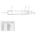 Lite Linke Loopback In Casing MTP(Male) Elite 12F OM4 Polarity-A Type 1