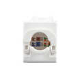 Keystone Jack Cat.6A UTP dust cap type, 15 mm 22-26 AWG