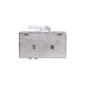 Keystone coupler Cat.6A STP, 2xRJ45, SlimLine