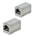 RJ45 Inline Coupler, Cat.6A, mini type, shielded