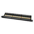 Cat.6A Patch Panel 24-Port UTP, 1U, 90° IDC