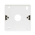 Surface back box for flush mount outlets, signal white RAL9003